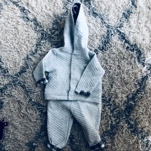 Absorba 3m quilted boys outfit